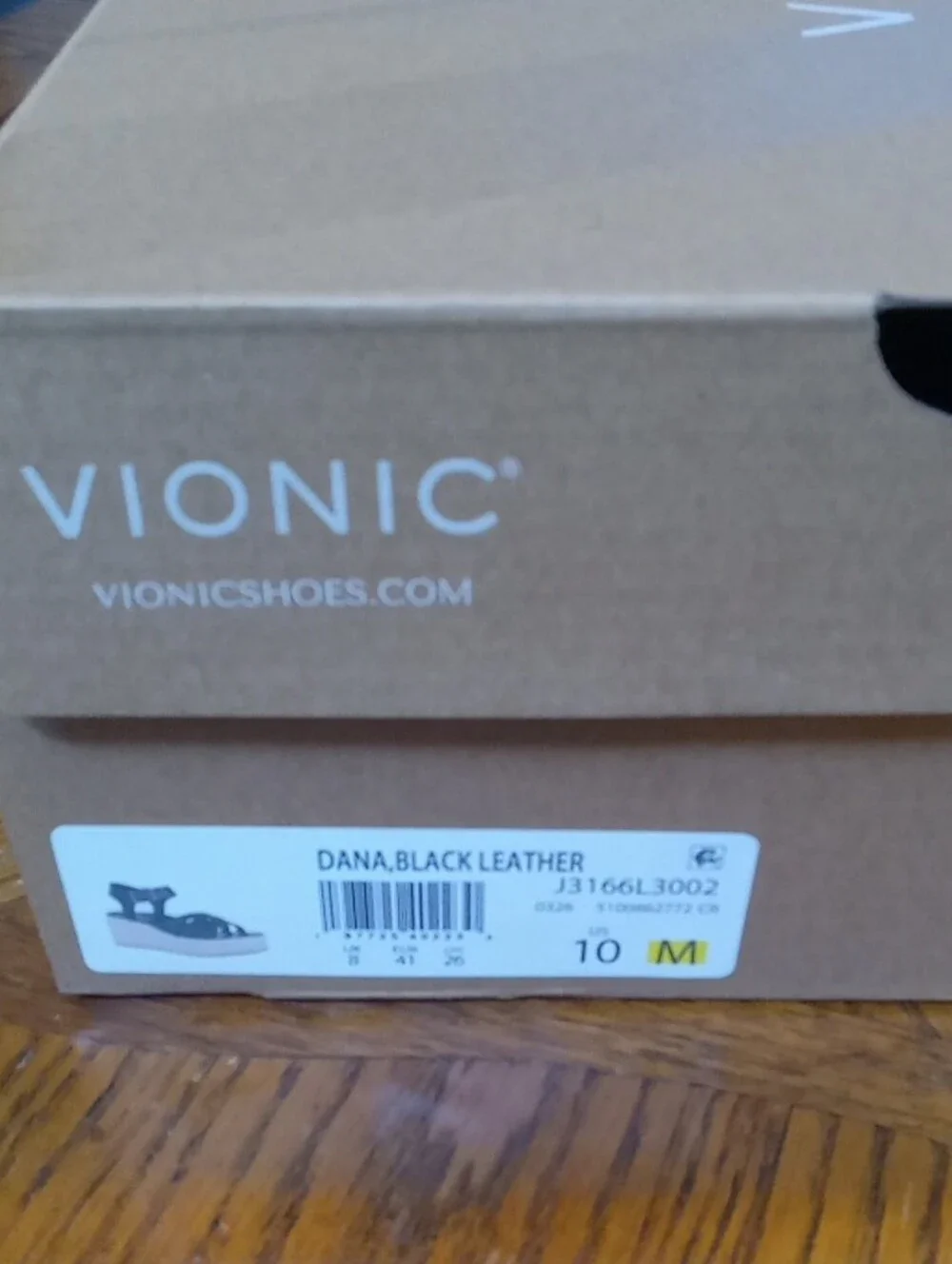 Vionic Wedge Espadrille Leather Strap Sandals NWT